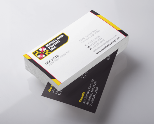 Asphalt Marketing: Brand and identity for one of the leading manufacturers of quality asphalt products in the Mid-Atlantic region by Pomerantz Marketing