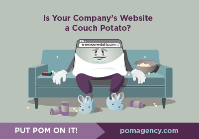 Is your company's website a couch potato?
