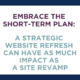Short-Term Plan: Website Refresh
