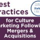 Best practices for culture marketing